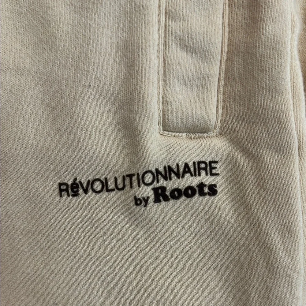 Women’s Beige Roots Sweatpants - Picture 3 of 4